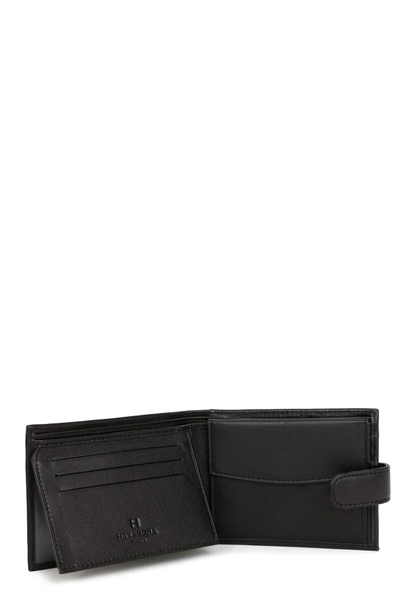 Portefeuille italien - 2 volets - Cuir
