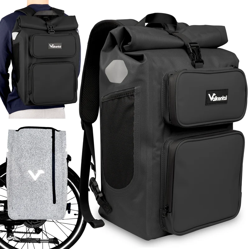 UrbanX 2.0 - Sacoche de vélo et sac à dos 2 en 1 pour la ville