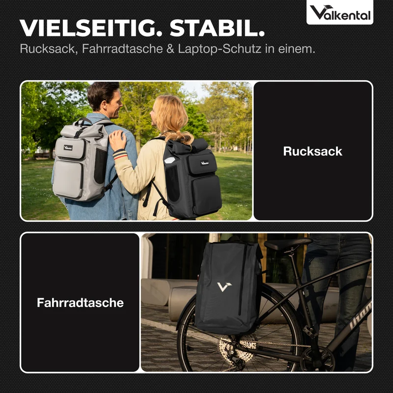 UrbanX 2.0 - Sac de vélo et sac à dos 2 en 1 pour la ville - Produit de seconde main