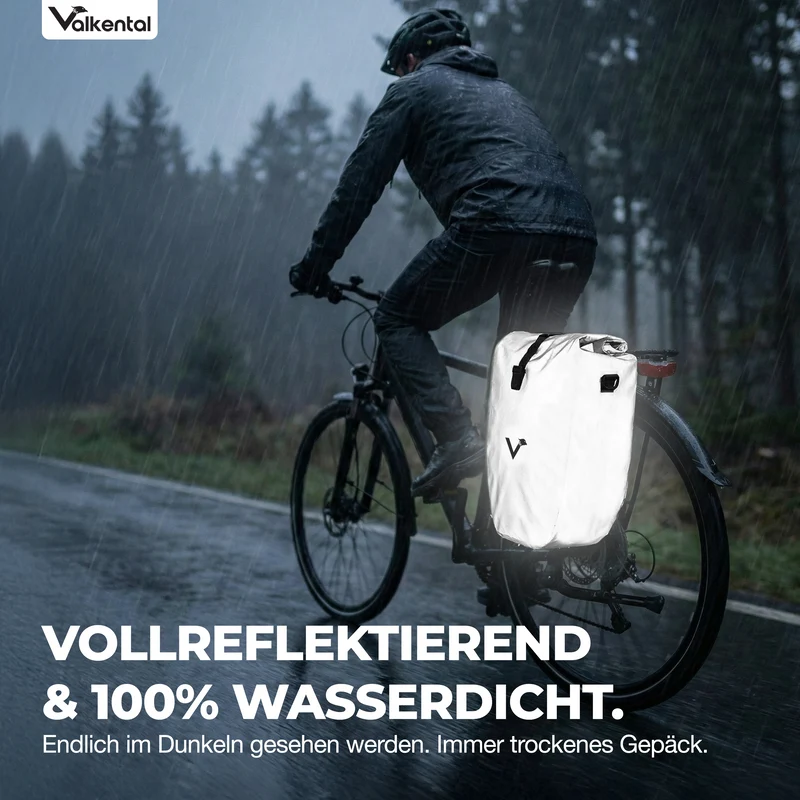 Sac à vélo - grand sac de porte-bagages imperméable - Produit de deuxième choix