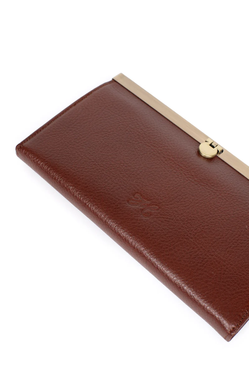 Portefeuille long - Stop RFID - Cuir