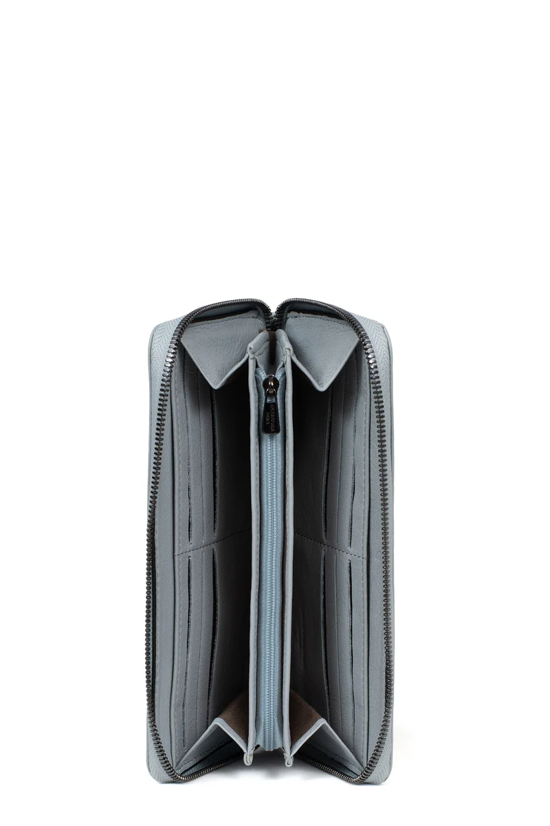Portefeuille long - Stop RFID - Cuir