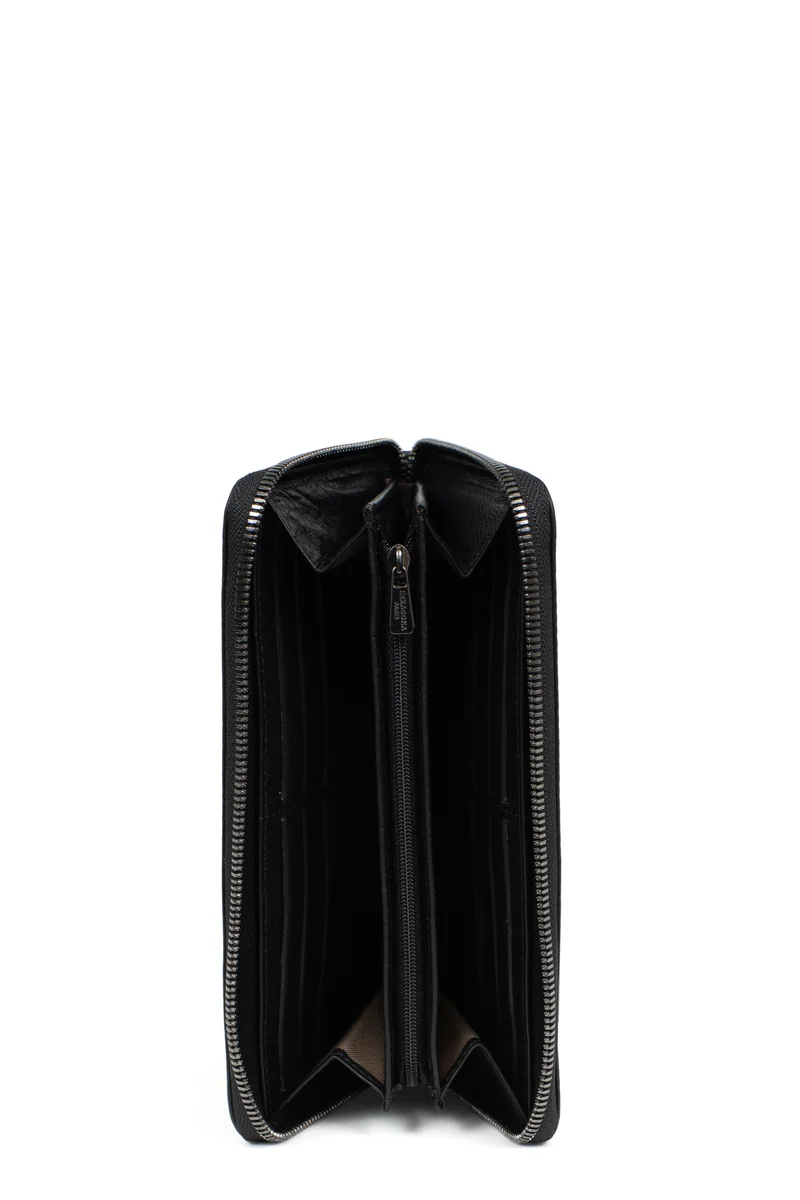 Portefeuille long - Stop RFID - Cuir