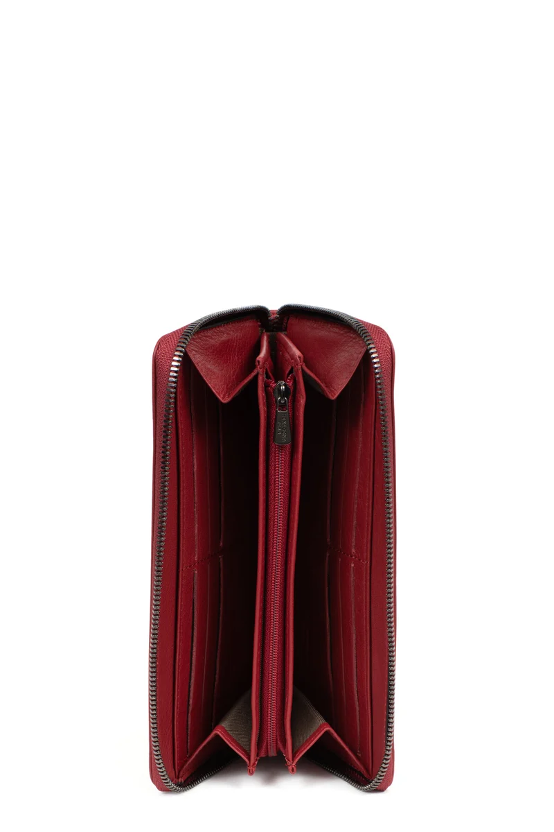 Portefeuille long - Stop RFID - Cuir