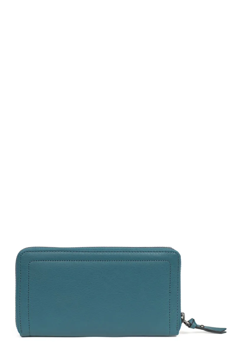 Portefeuille long - Stop RFID - Cuir
