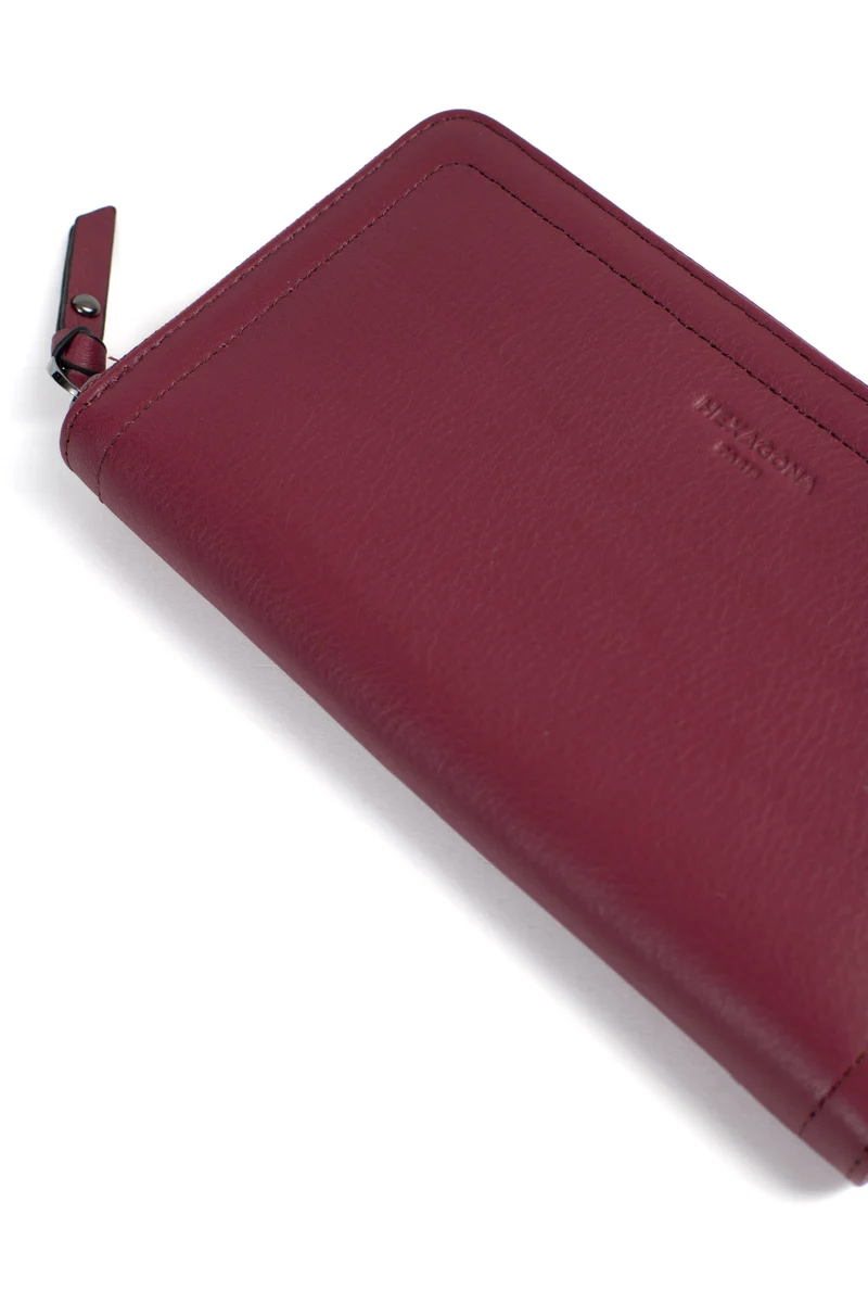 Portefeuille long - Stop RFID - Cuir