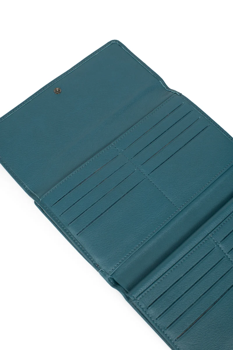 Compagnon de voyage - 2 volets - Stop RFID - Cuir