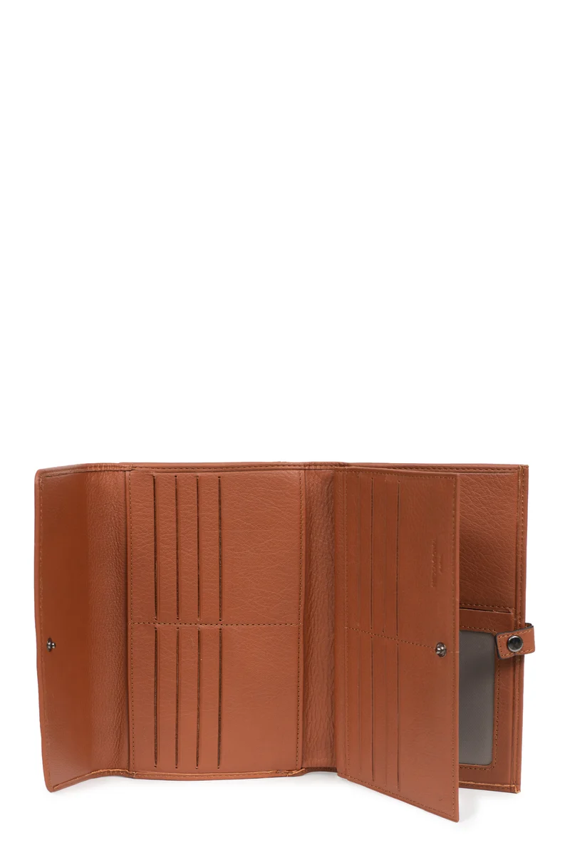 Compagnon de voyage - 2 volets - Stop RFID - Cuir