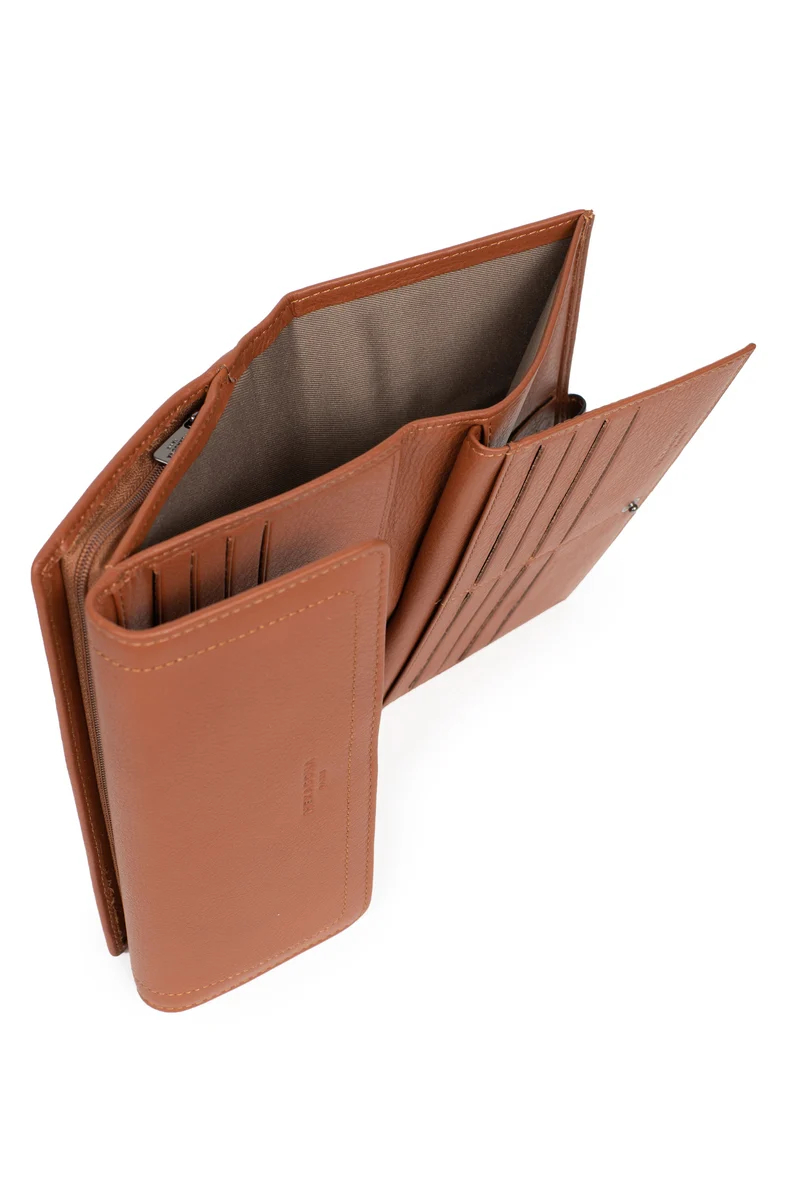 Compagnon de voyage - 2 volets - Stop RFID - Cuir