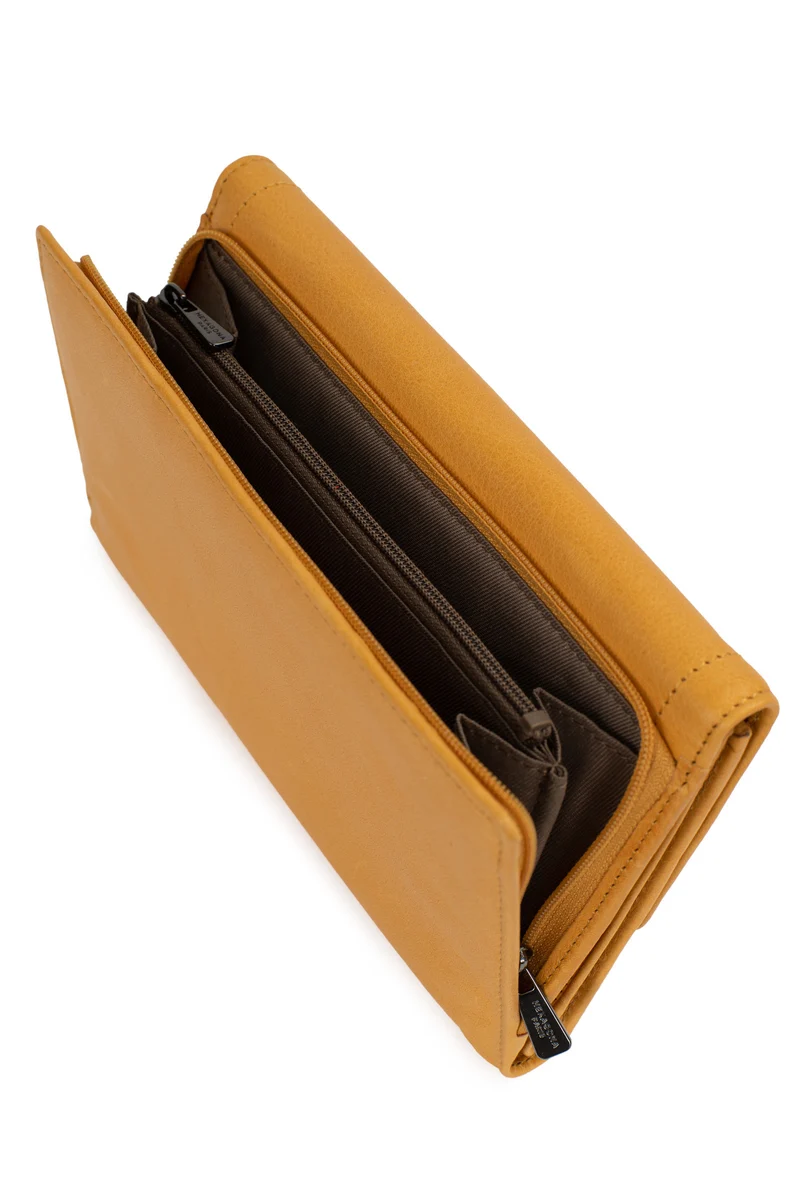 Compagnon de voyage - 2 volets - Stop RFID - Cuir