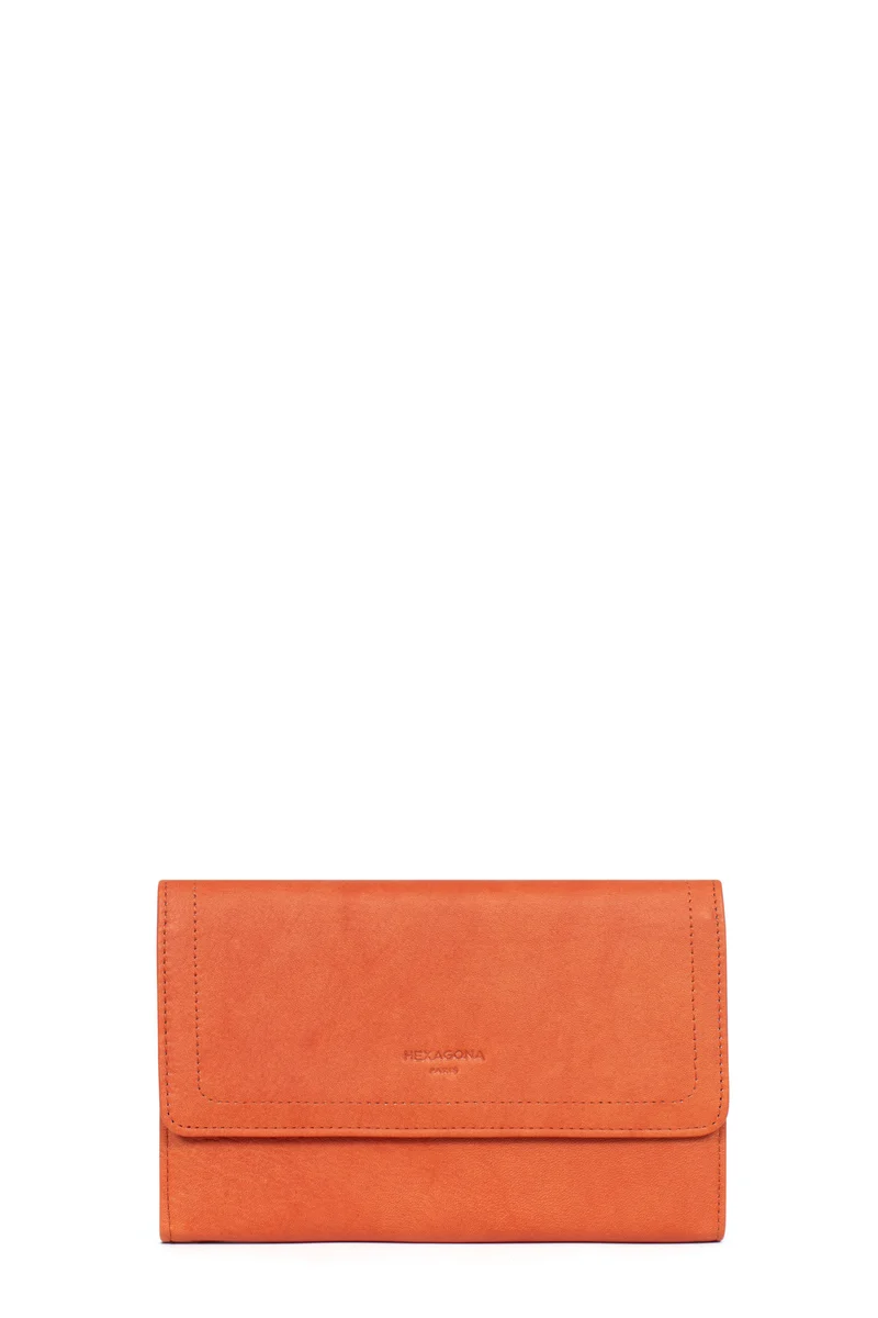 Compagnon de voyage - 2 volets - Stop RFID - Cuir