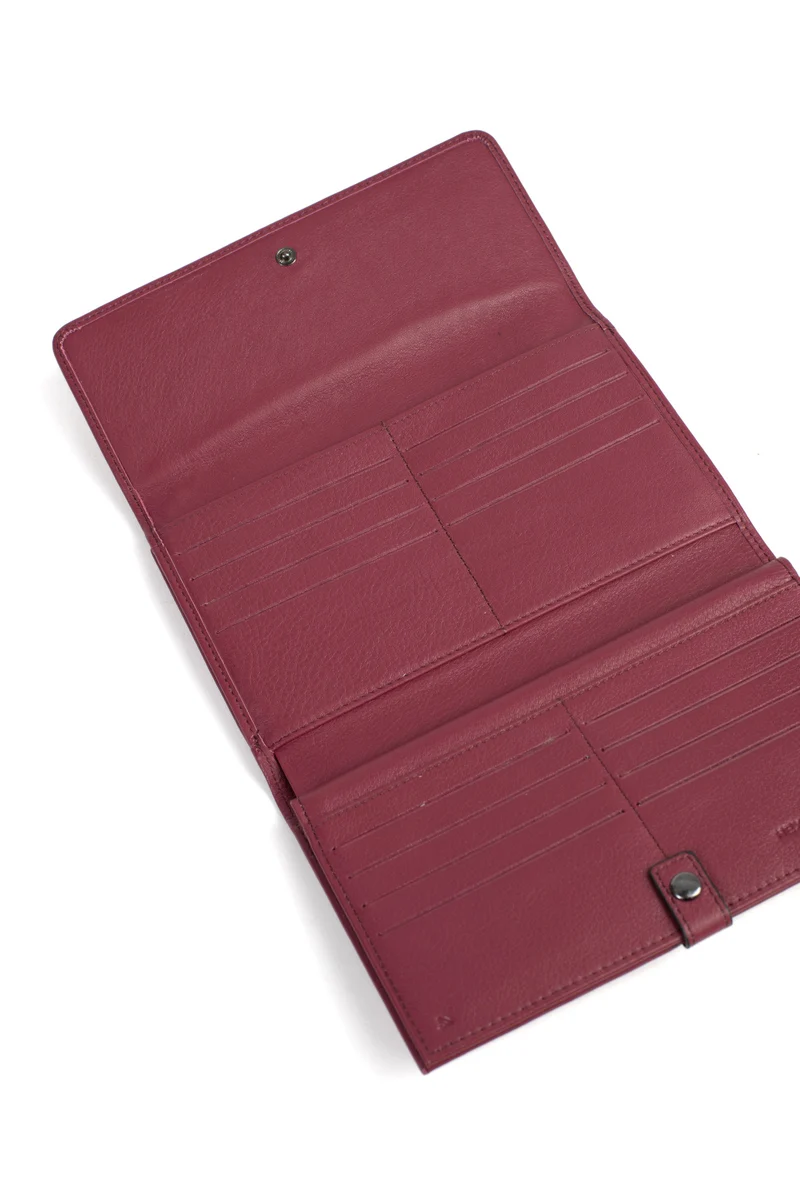 Compagnon de voyage - 2 volets - Stop RFID - Cuir