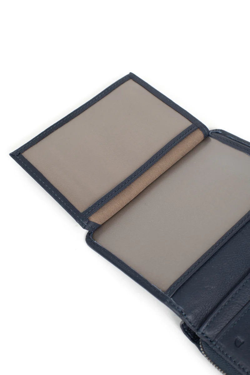 Portefeuille - 2 volets - Stop RFID - Cuir