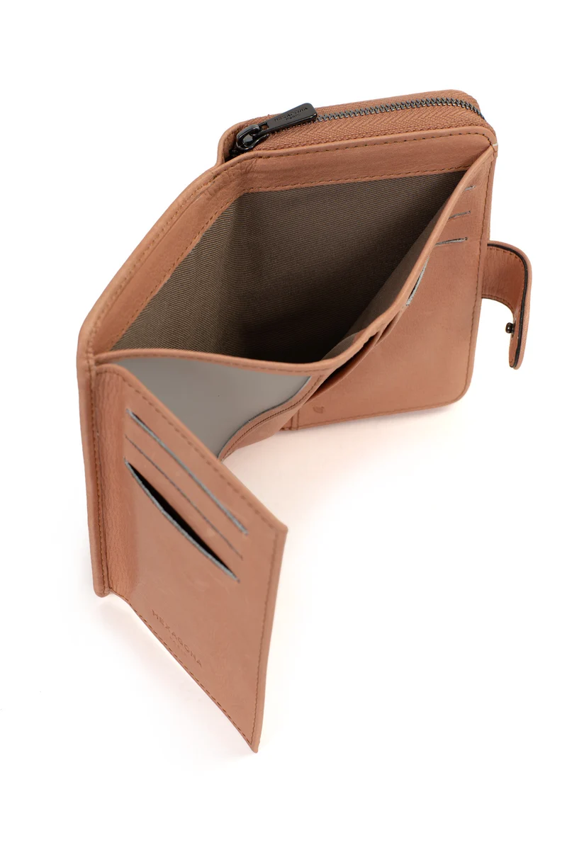 Portefeuille - 2 volets - Stop RFID - Cuir