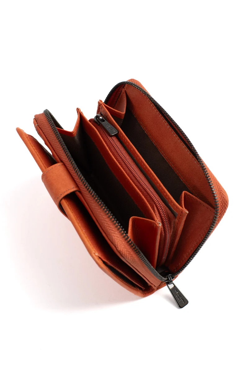 Portefeuille - 2 volets - Stop RFID - Cuir