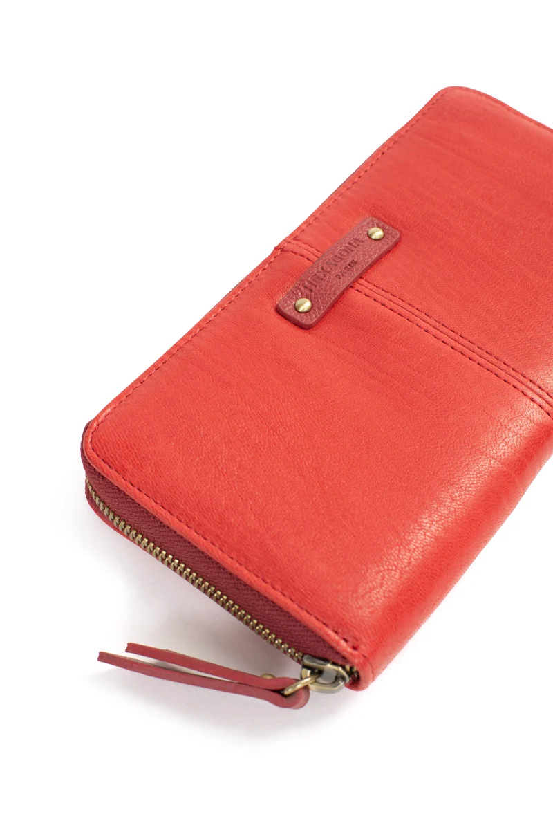 Portefeuille long - Stop RFID - Cuir