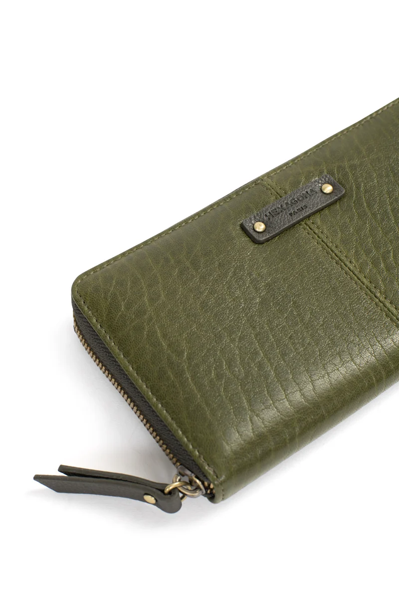 Portefeuille long - Stop RFID - Cuir