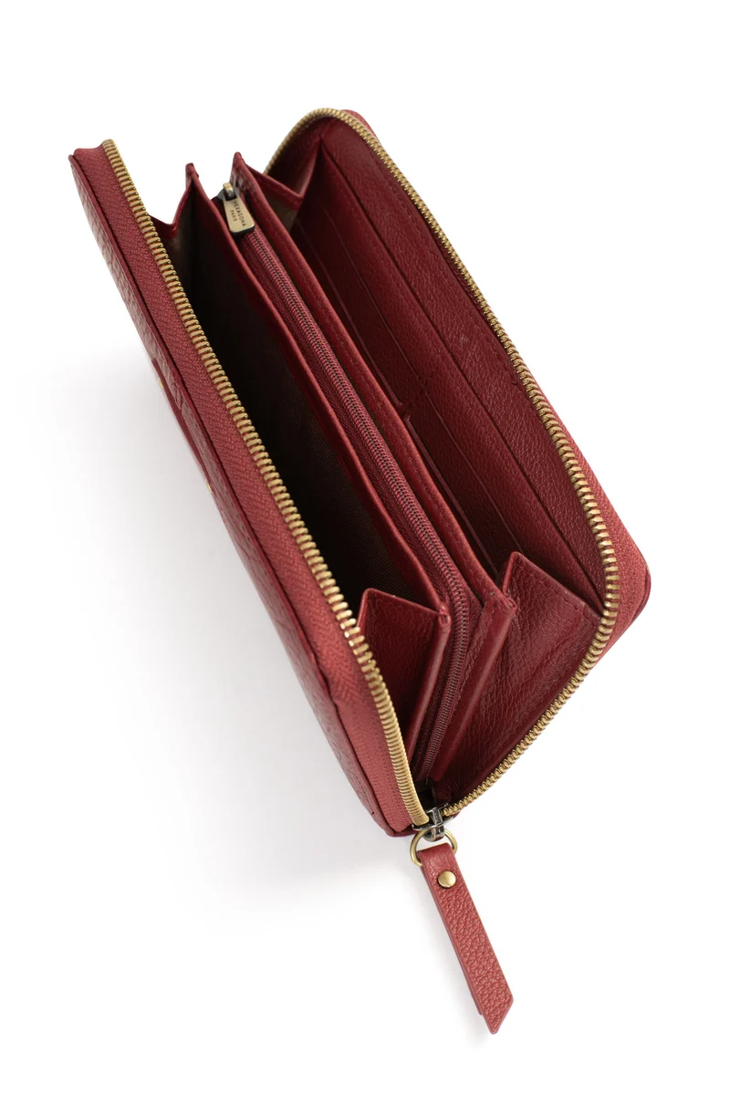 Portefeuille long - Stop RFID - Cuir