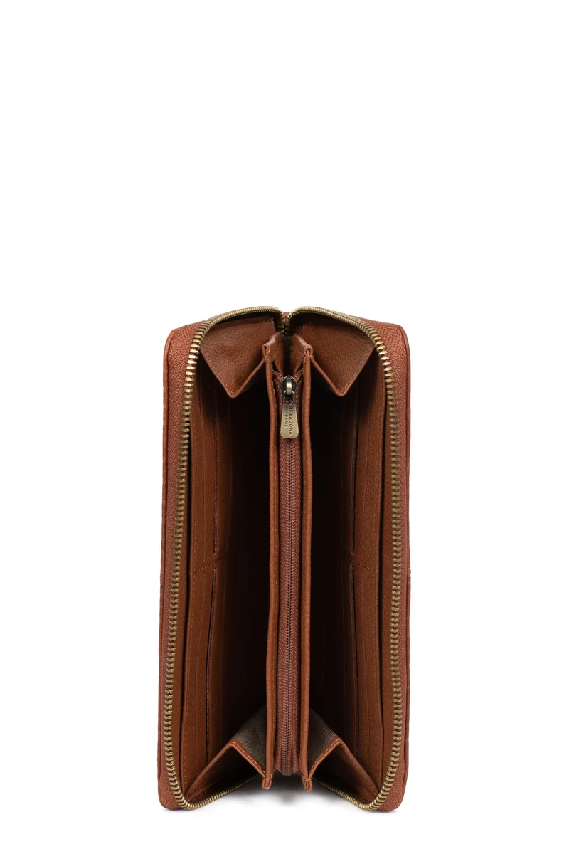 Portefeuille long - Stop RFID - Cuir