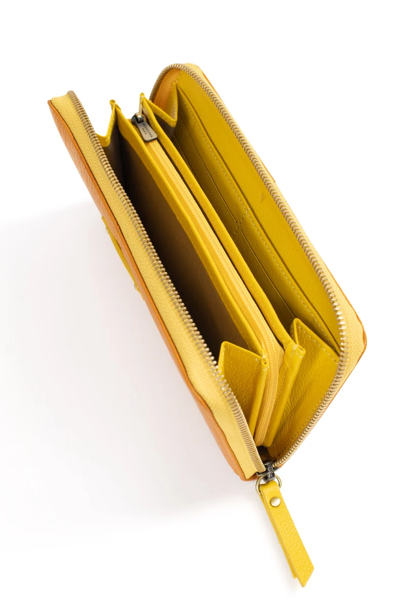 Portefeuille long - Stop RFID - Cuir