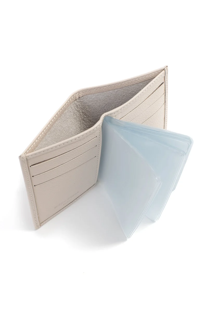 Porte-cartes - 1 volet - Cuir