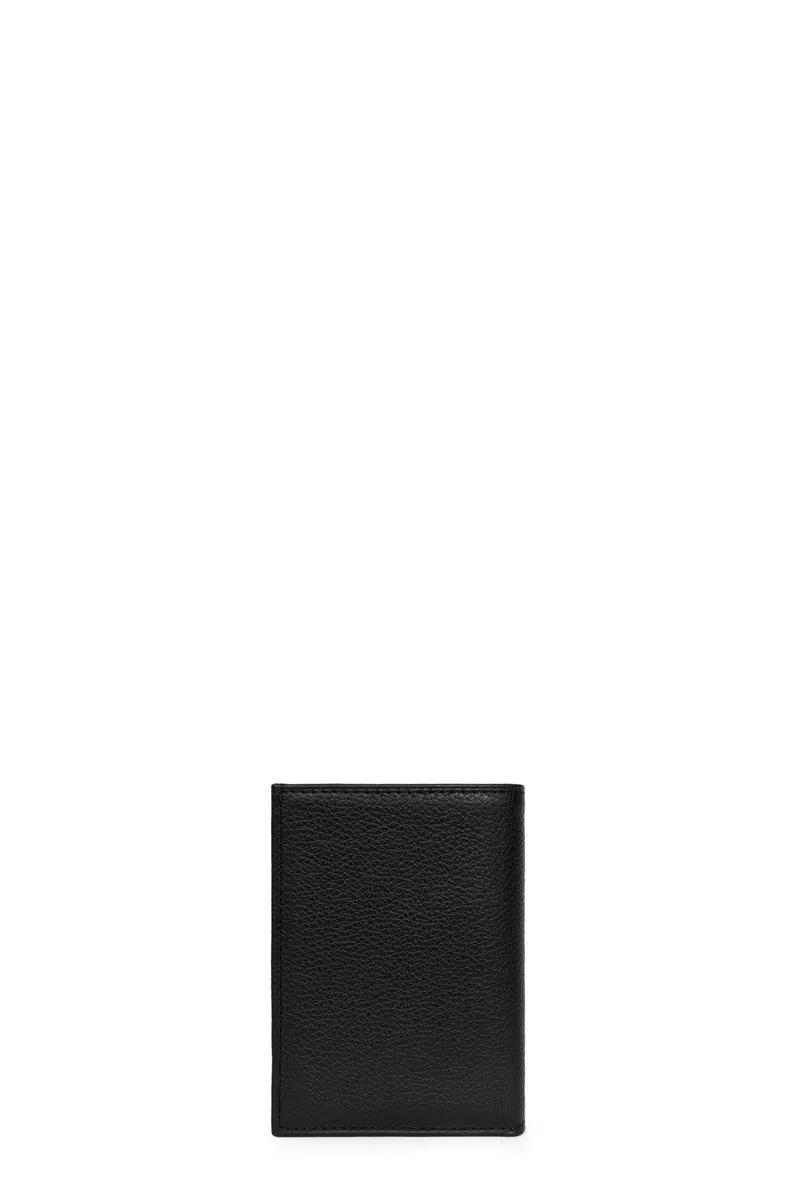Porte-cartes - 1 volet - Cuir
