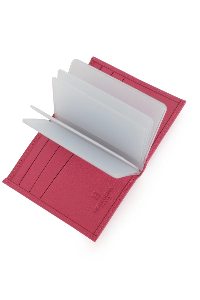 Porte-cartes - 1 volet - Cuir