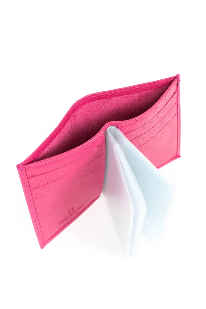 Porte-cartes - 1 volet - Cuir