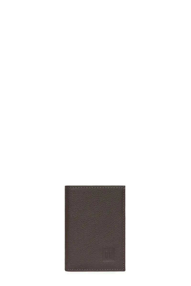 Porte-cartes - 1 volet - Cuir
