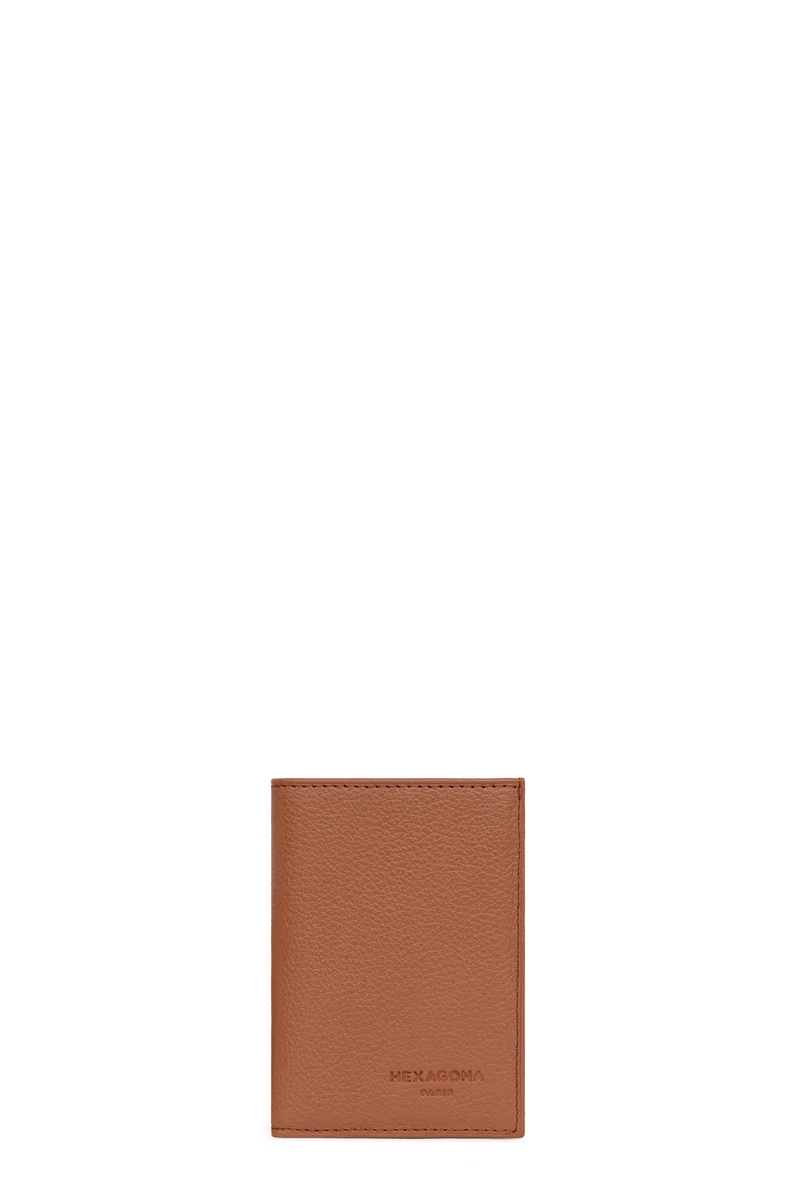 Porte-cartes - 1 volet - Cuir