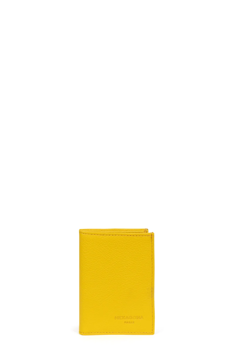 Porte-cartes - 1 volet - Cuir