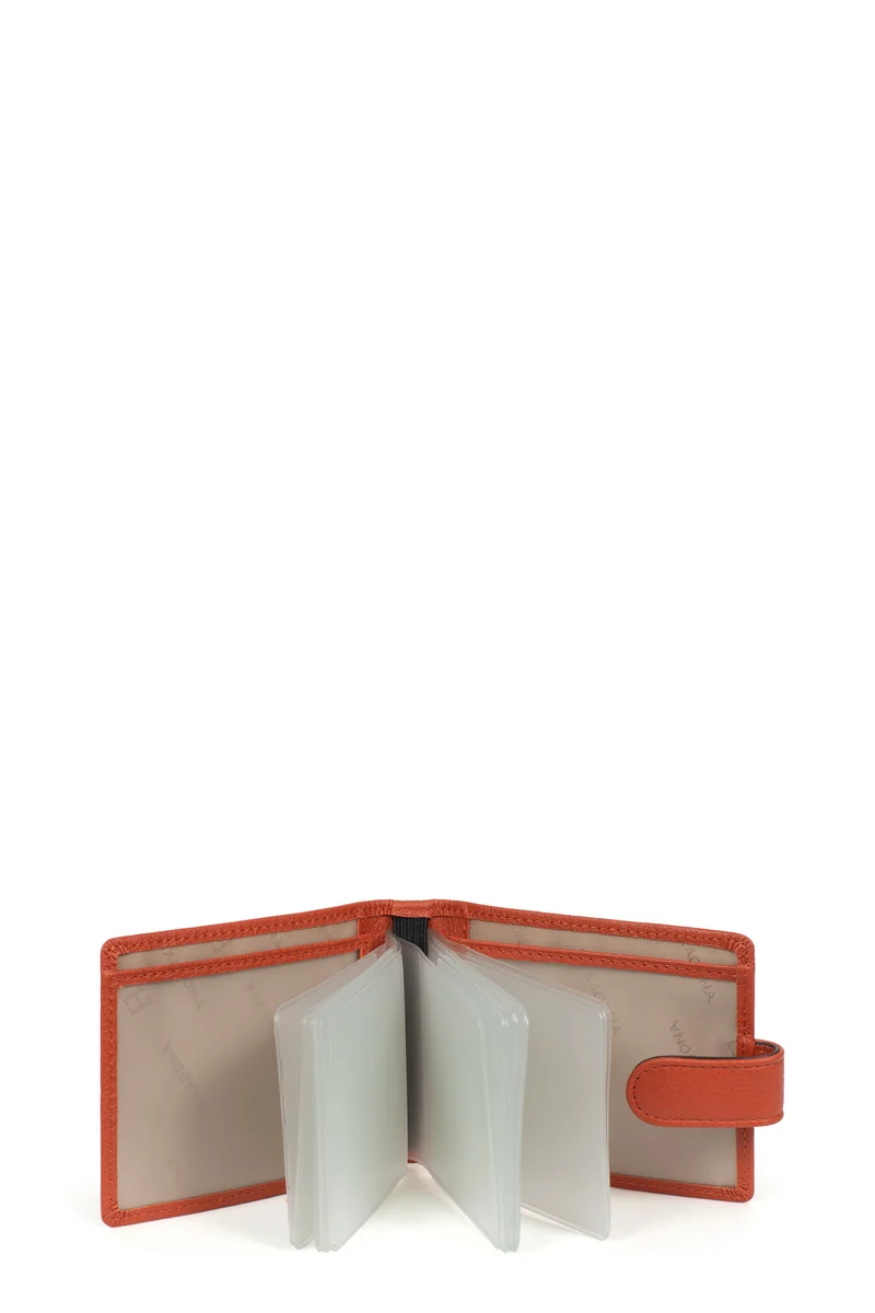 Porte-cartes - 1 volet - Cuir