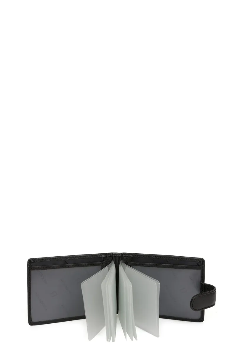 Porte-cartes - 1 volet - Cuir