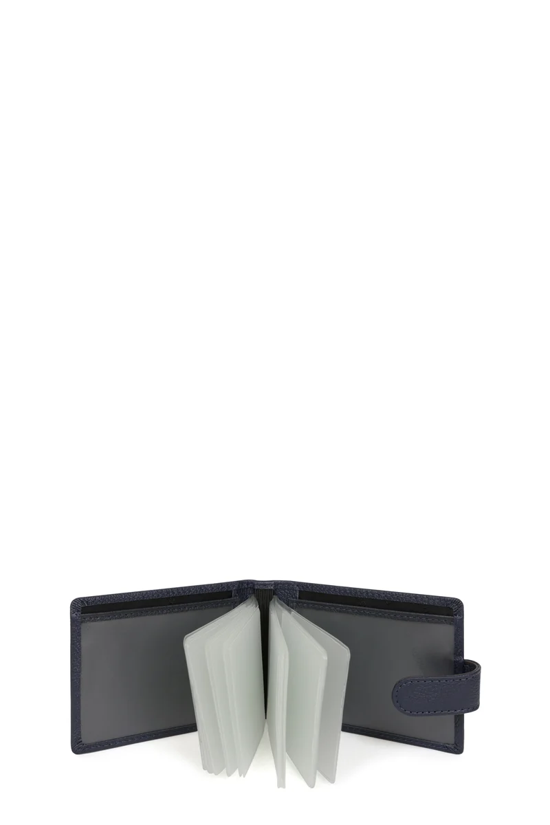 Porte-cartes - 1 volet - Cuir