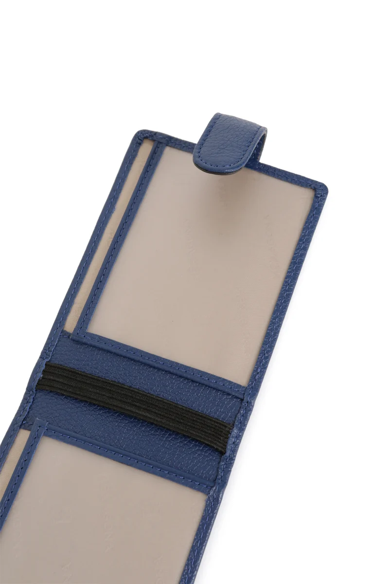 Porte-cartes - 1 volet - Cuir