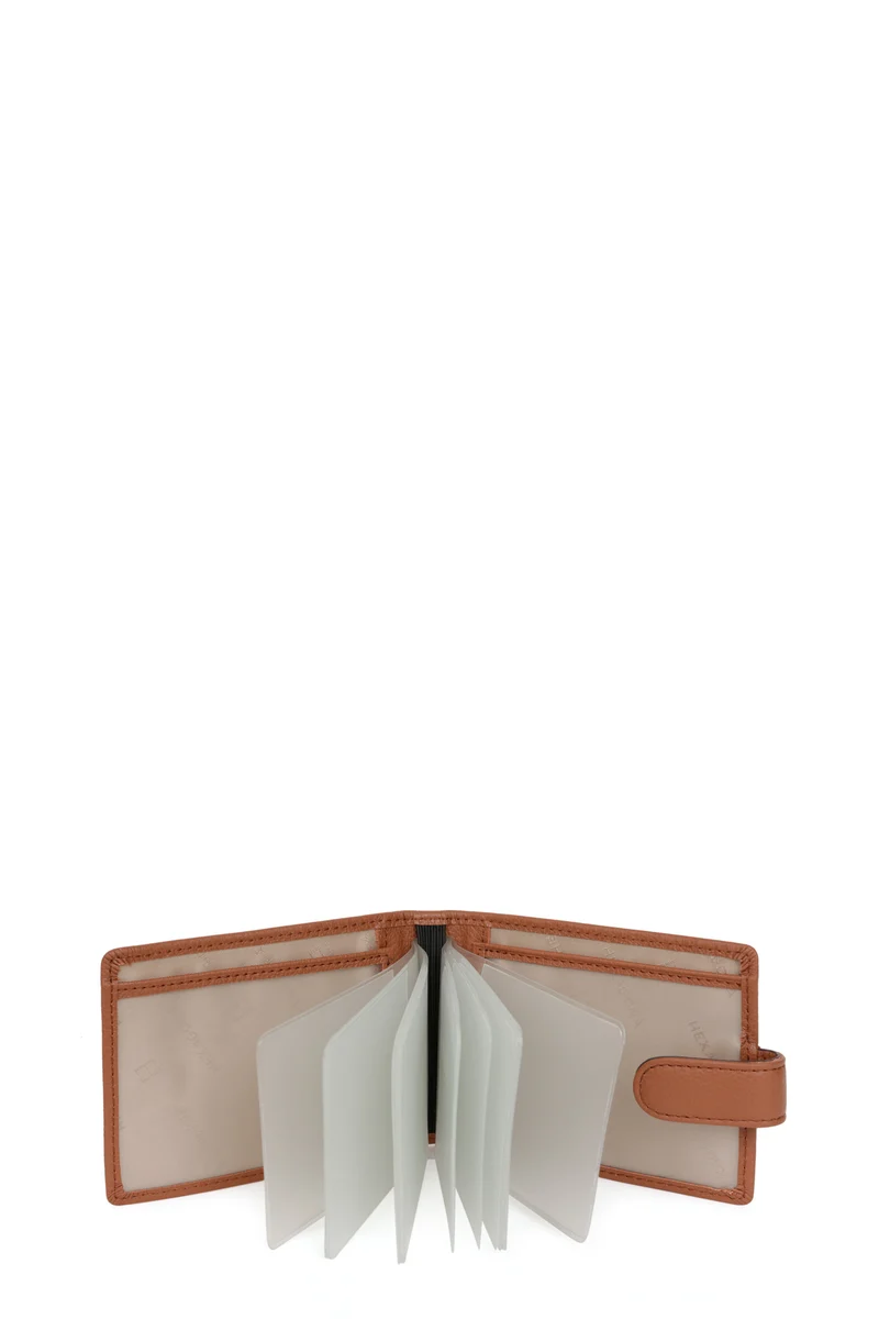 Porte-cartes - 1 volet - Cuir