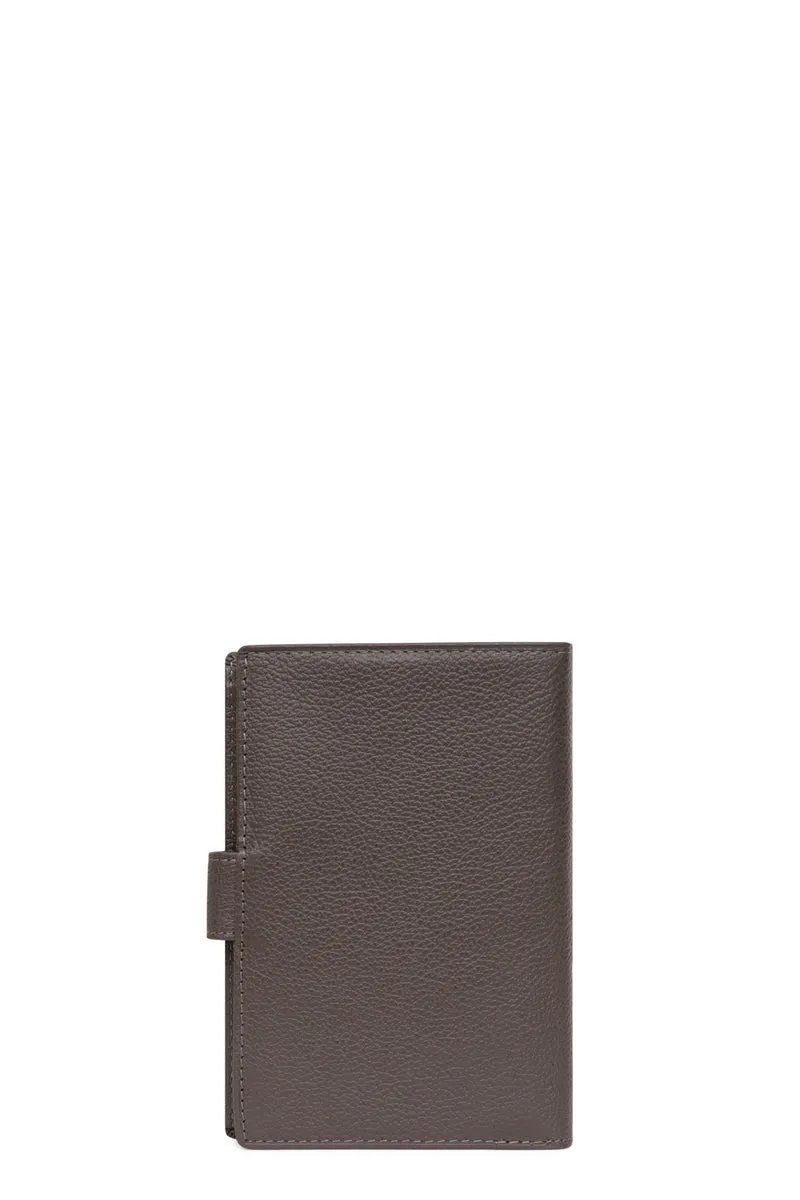 Portefeuille européen - 2 volets - Cuir
