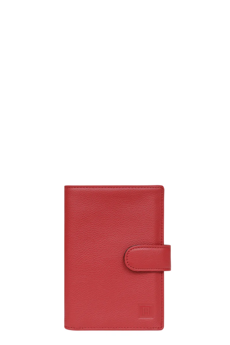 Portefeuille européen - 2 volets - Cuir