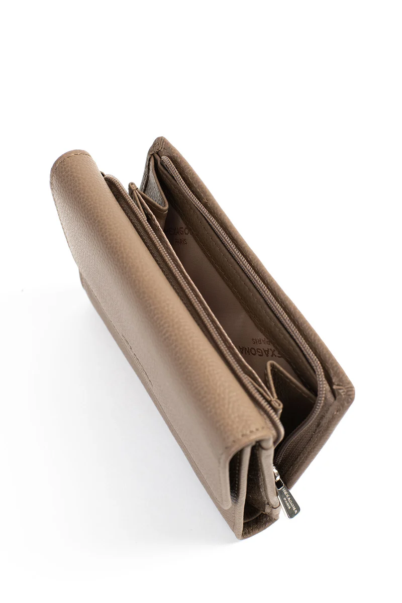Portefeuille - 1 volet - Cuir