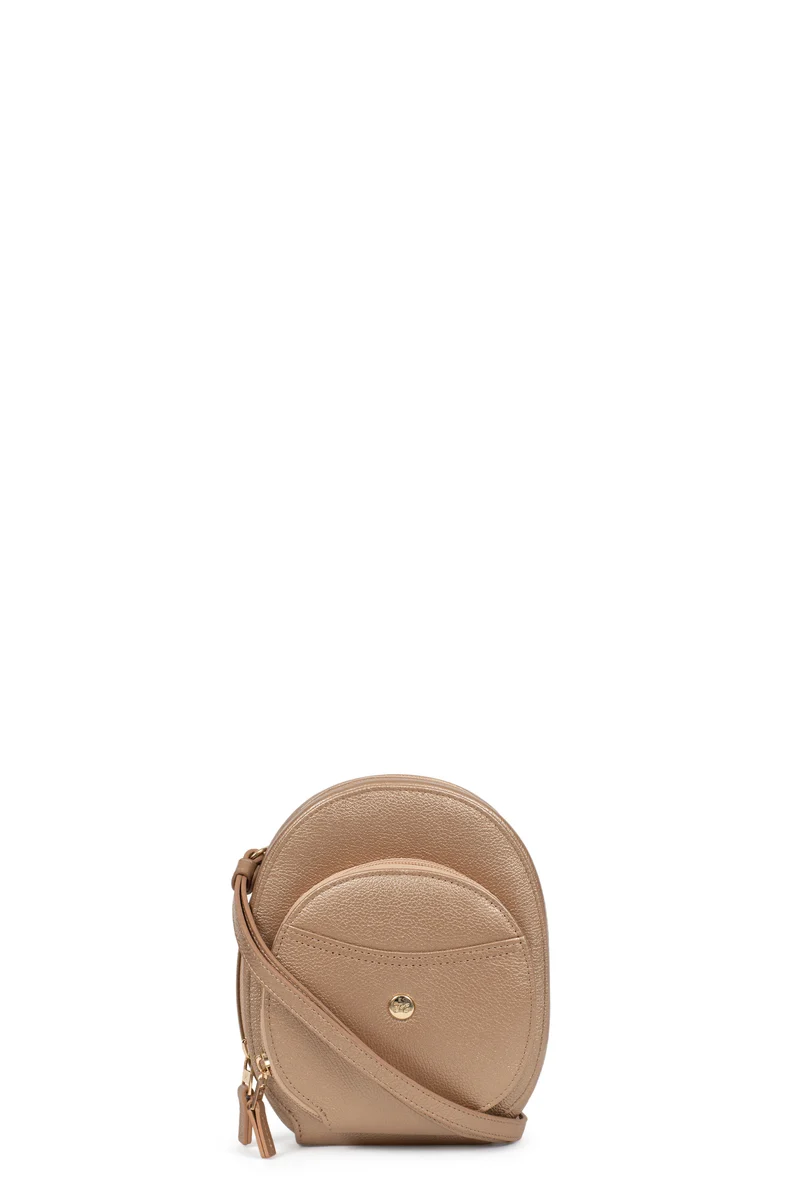 Pochette téléphone avec porte-cartes - Stop RFID - Cuir