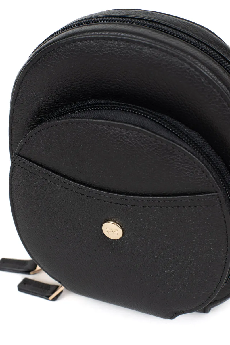 Pochette téléphone avec porte-cartes - Stop RFID - Cuir