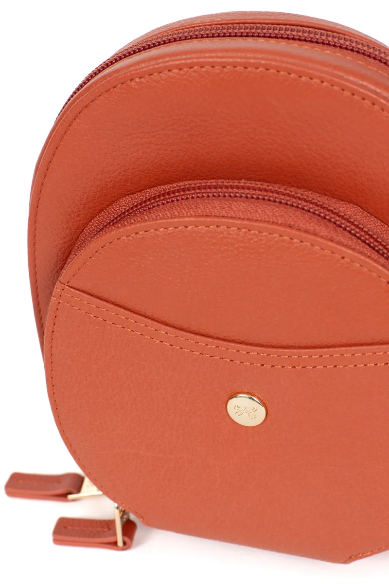 Pochette téléphone avec porte-cartes - Stop RFID - Cuir
