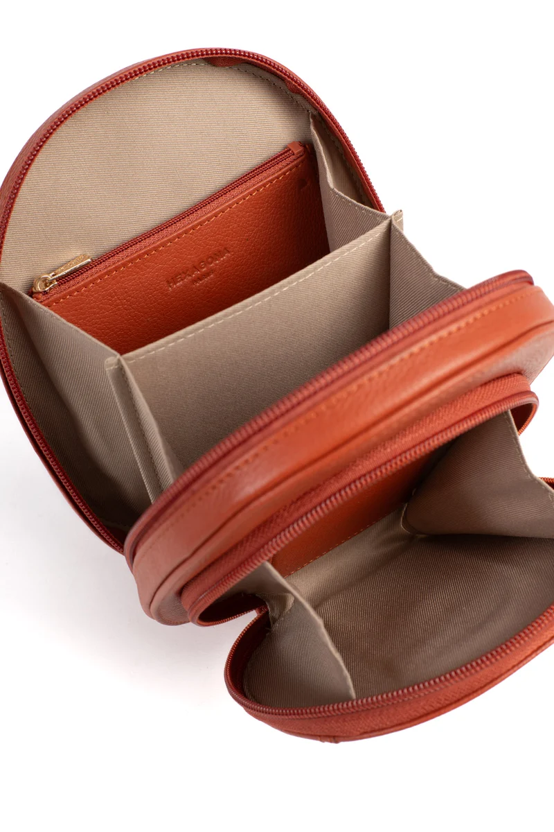 Pochette téléphone avec porte-cartes - Stop RFID - Cuir