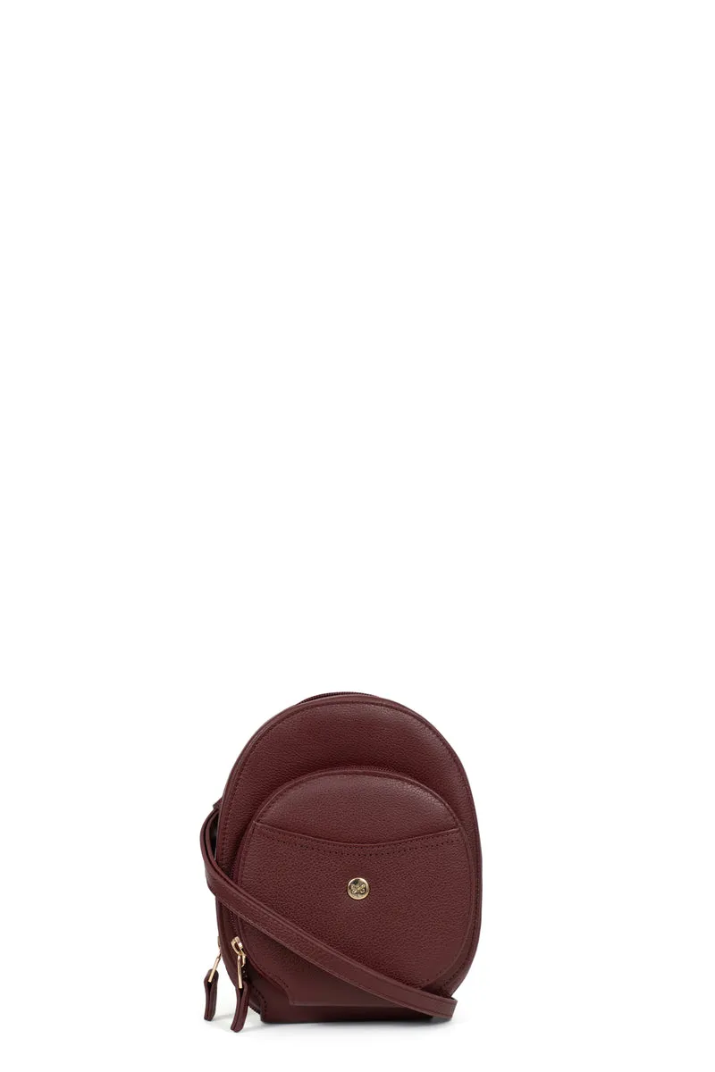 Pochette téléphone avec porte-cartes - Stop RFID - Cuir