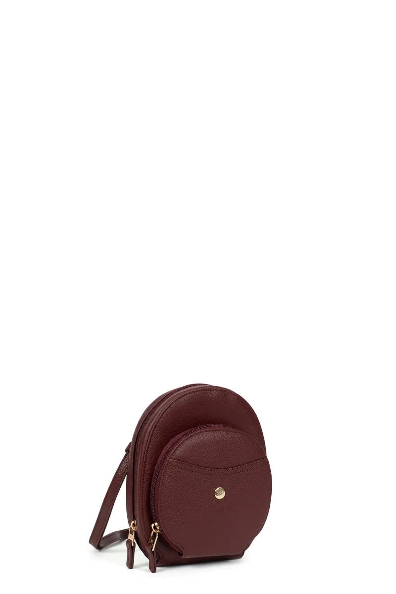 Pochette téléphone avec porte-cartes - Stop RFID - Cuir