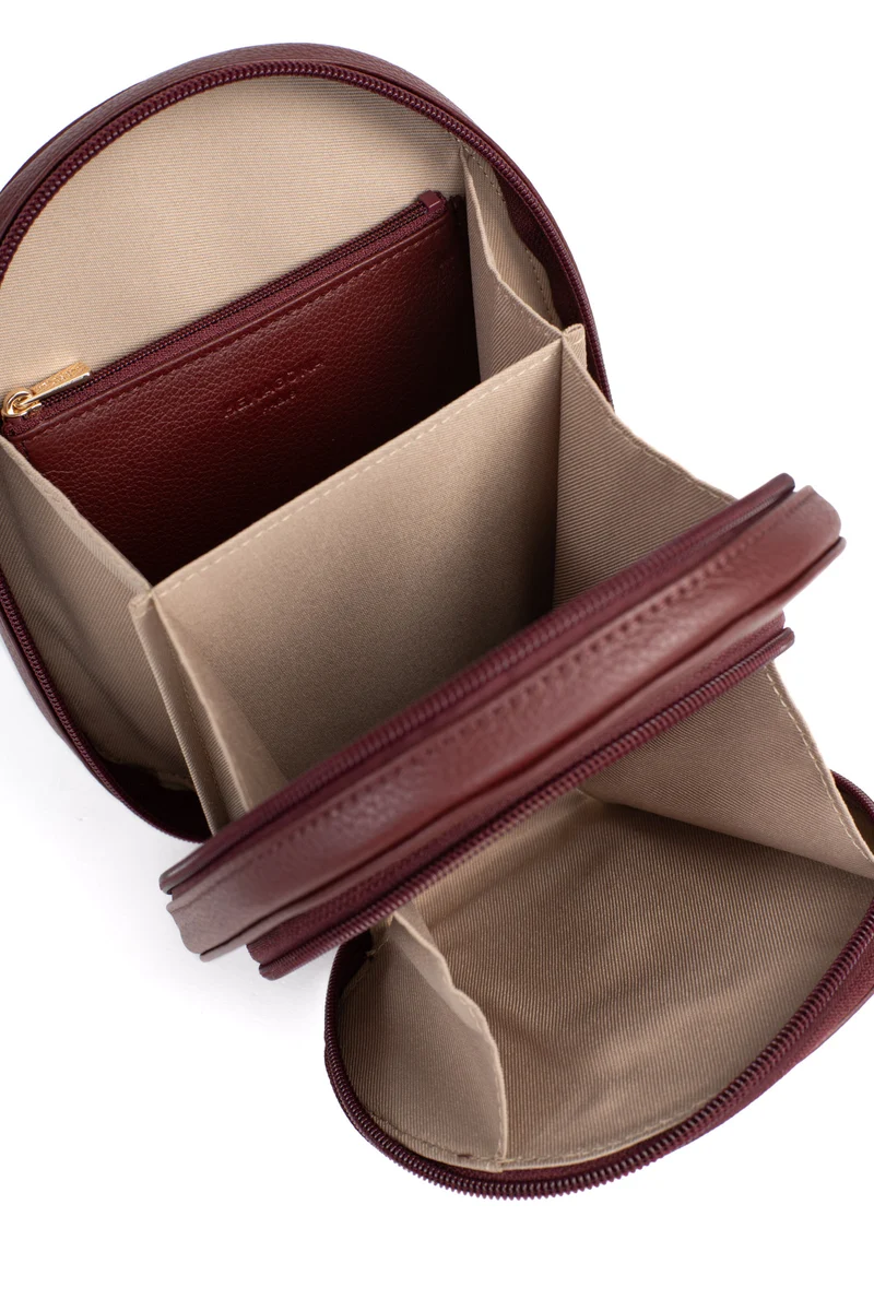 Pochette téléphone avec porte-cartes - Stop RFID - Cuir