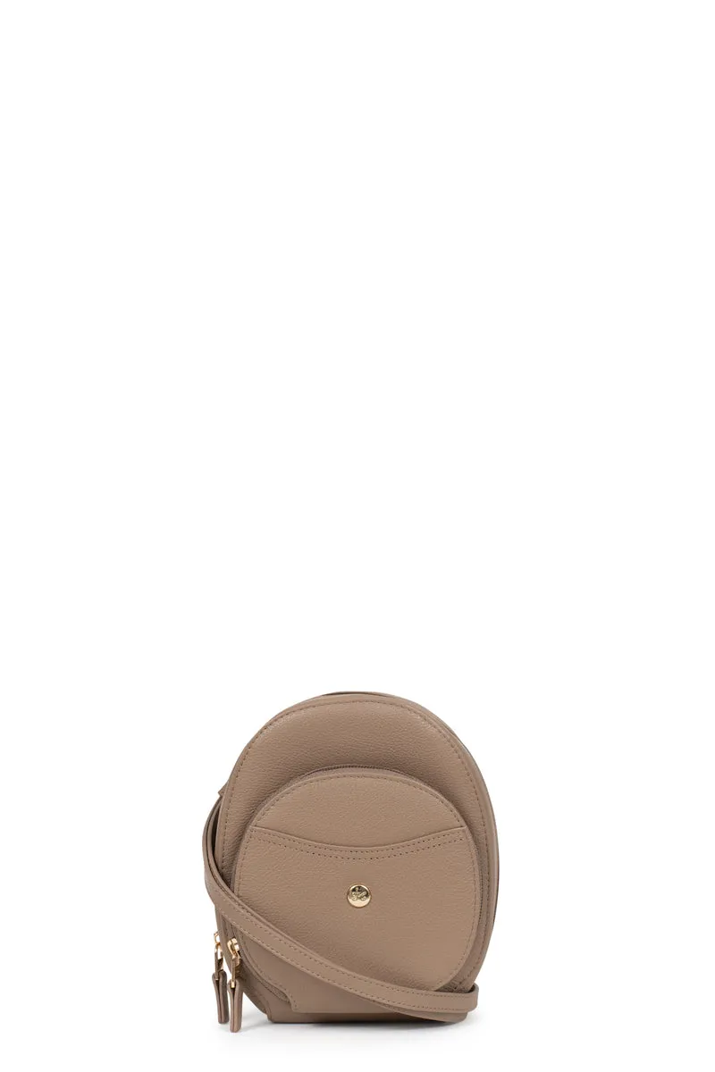 Pochette téléphone avec porte-cartes - Stop RFID - Cuir