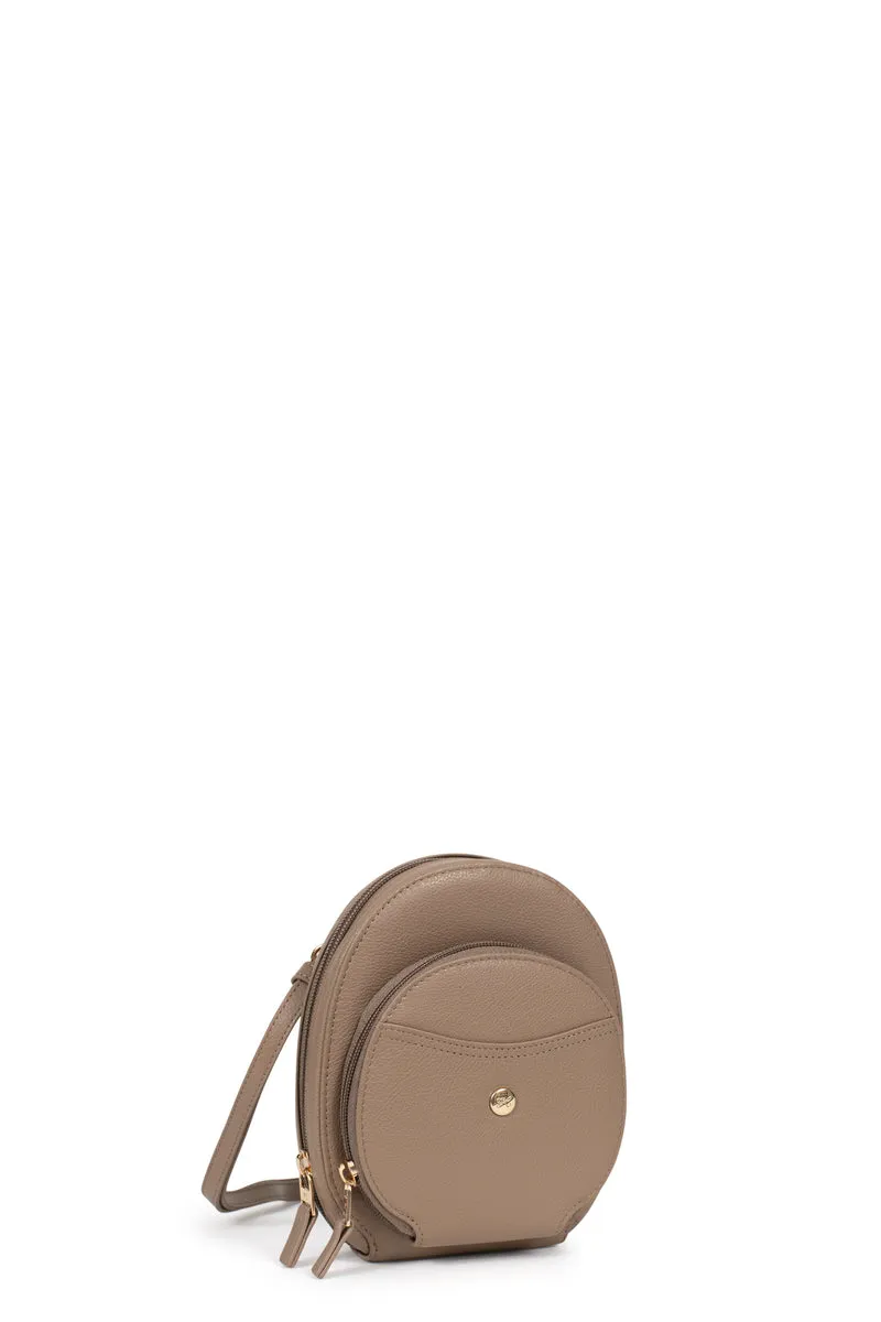 Pochette téléphone avec porte-cartes - Stop RFID - Cuir