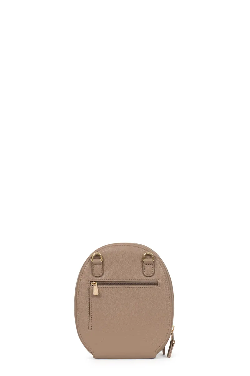 Pochette téléphone avec porte-cartes - Stop RFID - Cuir