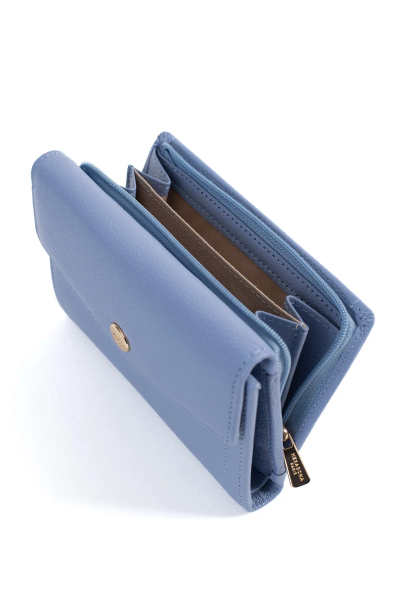 Portefeuille - 1 volet - Stop RFID - Cuir